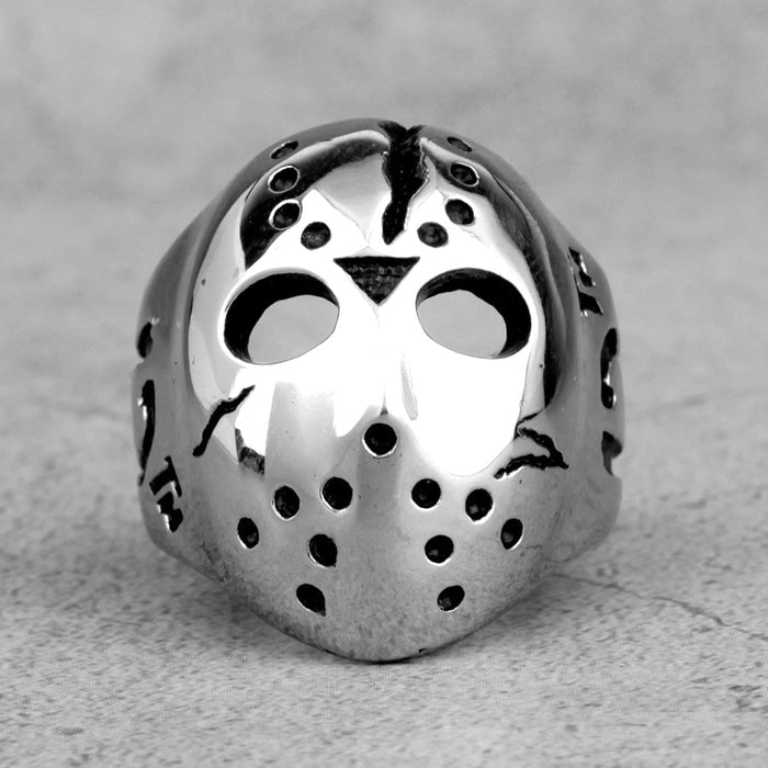 Friday 13th Jason Mask Ring