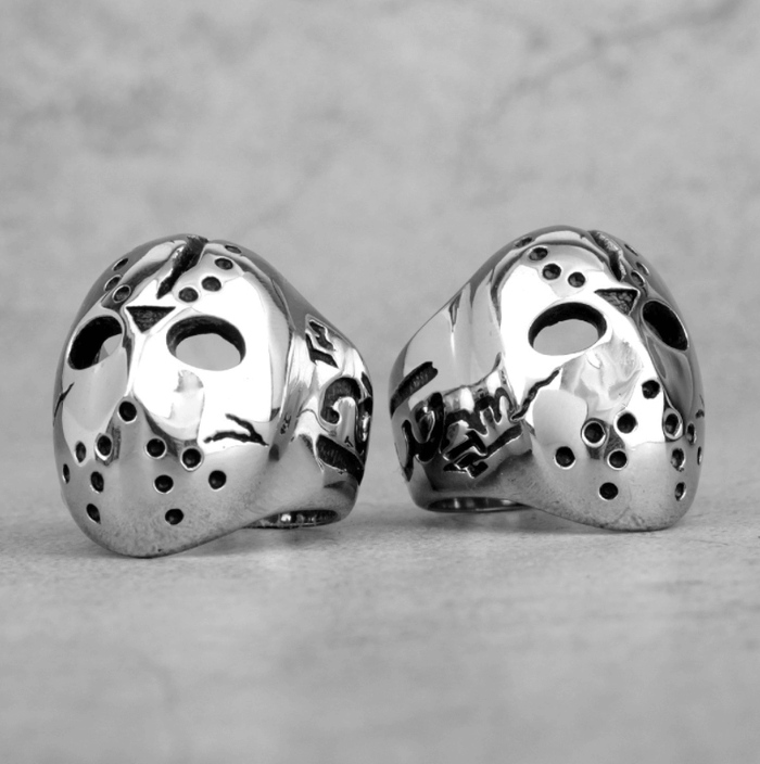 Friday 13th Jason Mask Ring