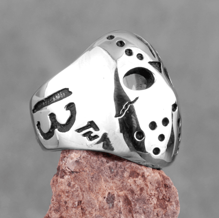 Friday 13th Jason Mask Ring