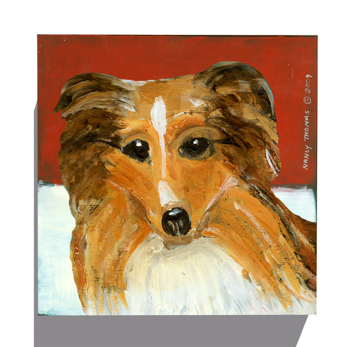 Gallery Grand - Dog Face - Sheltie