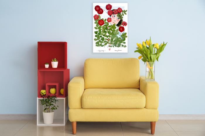GALLERY GRAND - PRESSED FLOWERS - BEGINNINGS