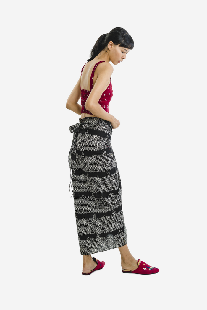 "Garam Laut" - Wrap Skirt