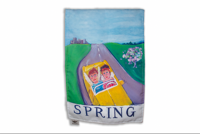 Garden Flags - Angel Series - Spring