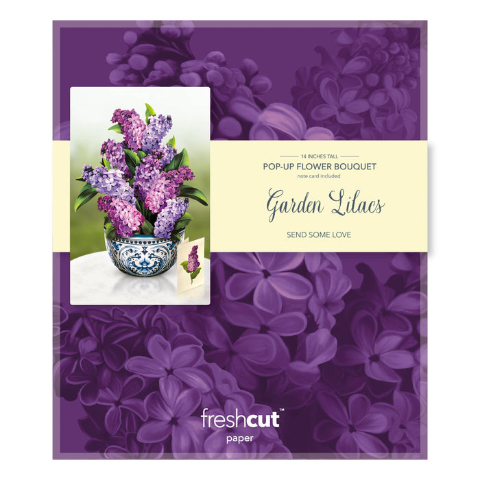 Garden Lilacs  |  Pop-up Greeting Cards
