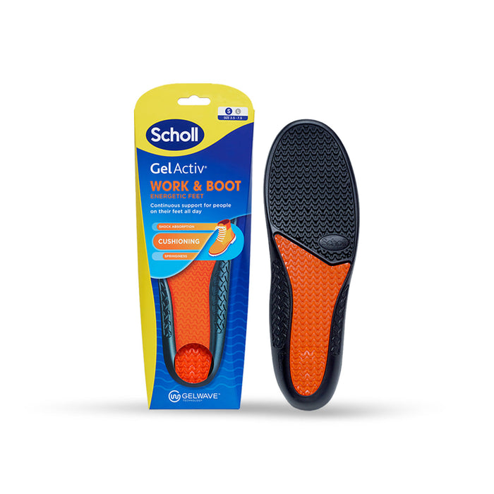 Scholl Insoles 3.5 -7.5 GelActiv™ Work & Boot Insoles