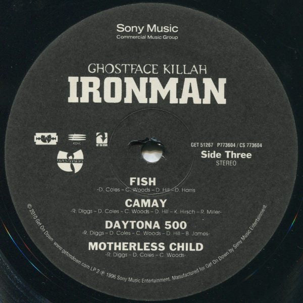 Ghostface Killah - Ironman (LP) [US] 2010 RP (Mint (M))