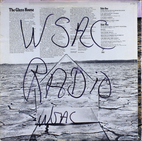 Glass House - Inside The Glass House (LP) [US] 1st (Very Good (VG))