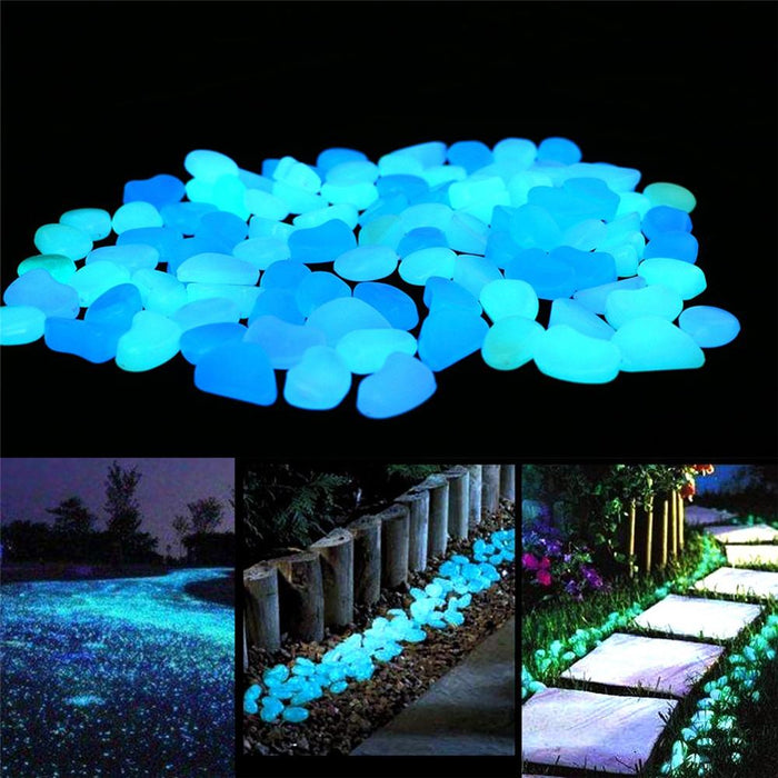 Glow in the Dark Garden Stones