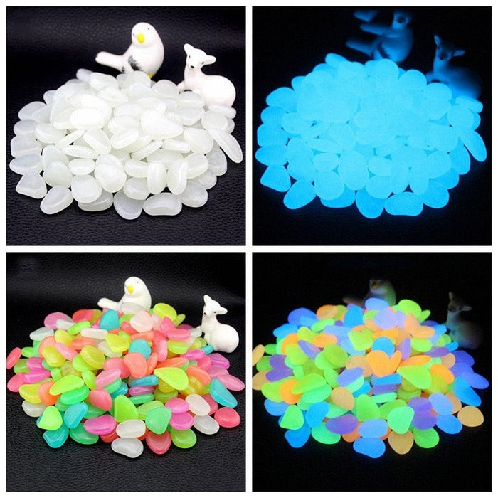 Glow in the Dark Garden Stones