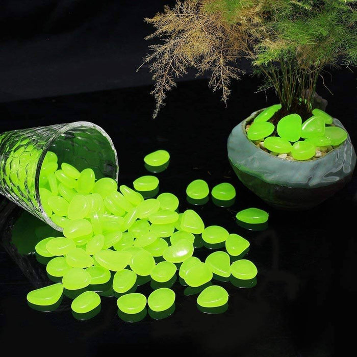Glow in the Dark Garden Stones