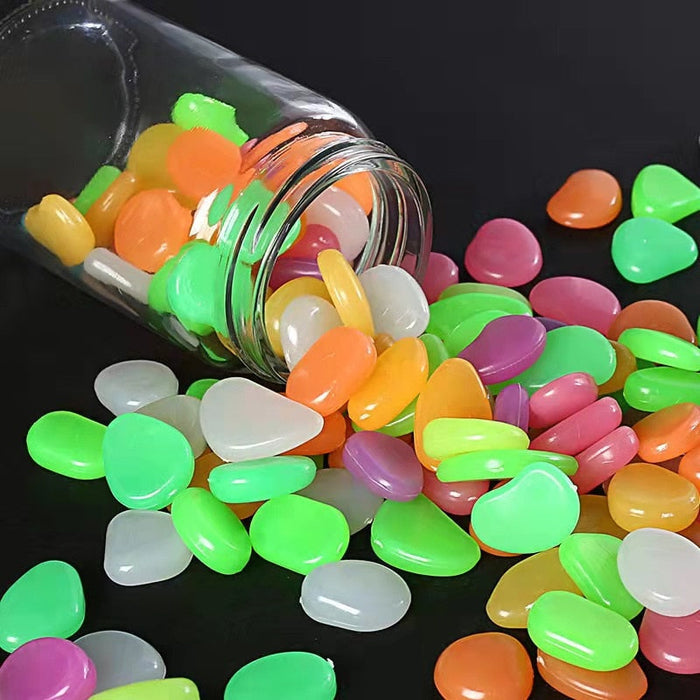 Glow in the Dark Garden Stones