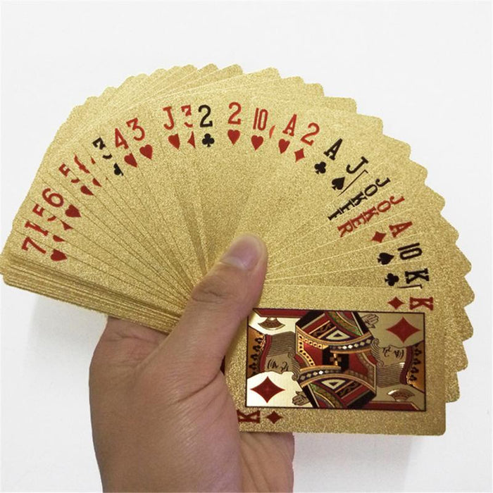 Gold Playing Cards