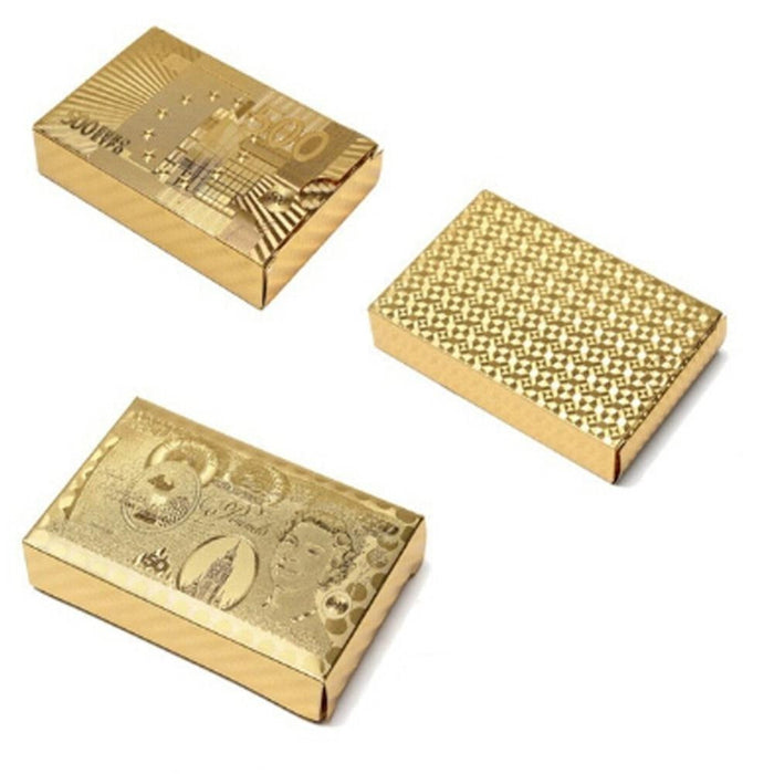 Gold Playing Cards