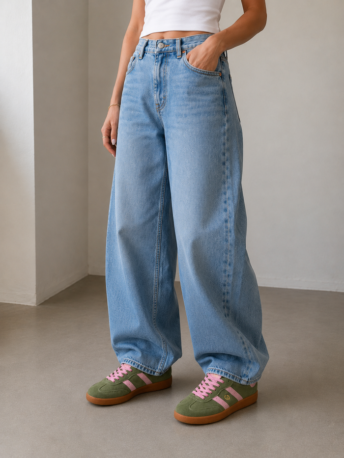 Goodsole Parallel Sage & Pink Sneaker