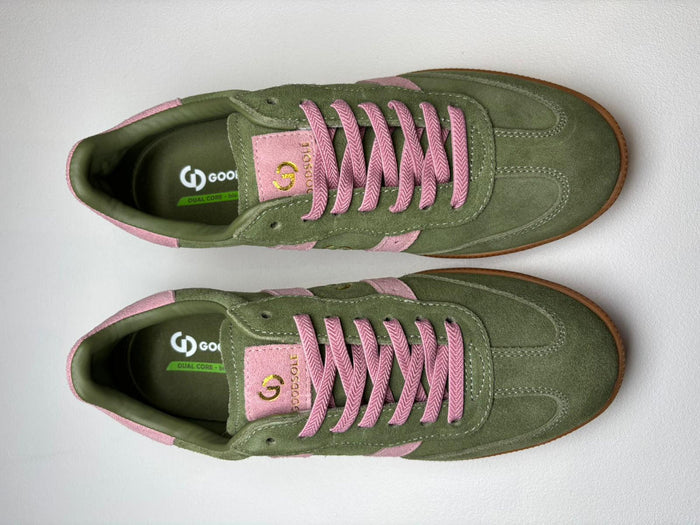 Goodsole Parallel Sage & Pink Sneaker