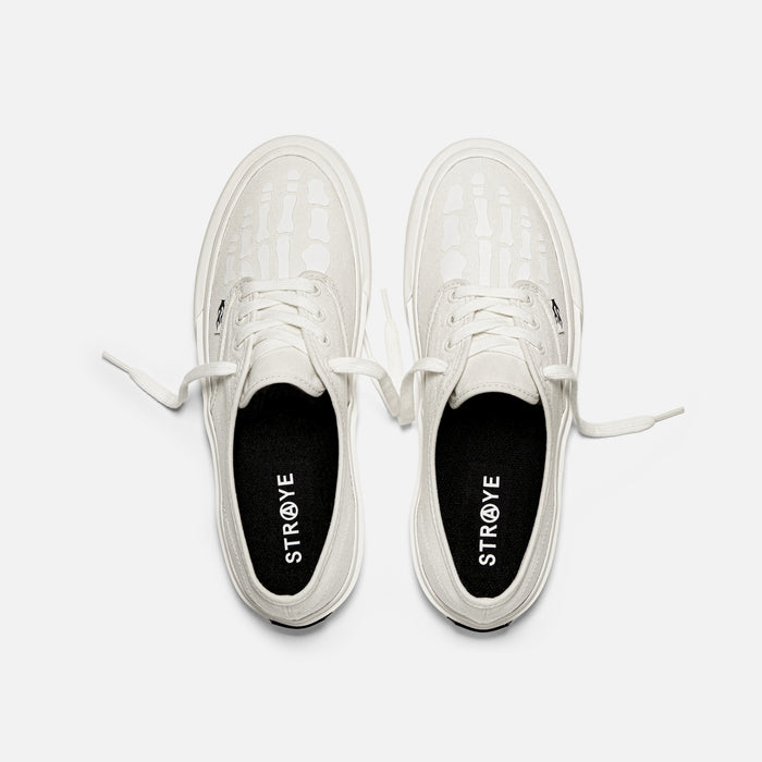 STRAYE Gower Cream X-Ray – top view with cushioned insole