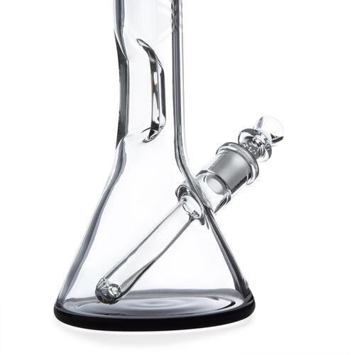 Grav 8" Beaker Bong Black Accents
