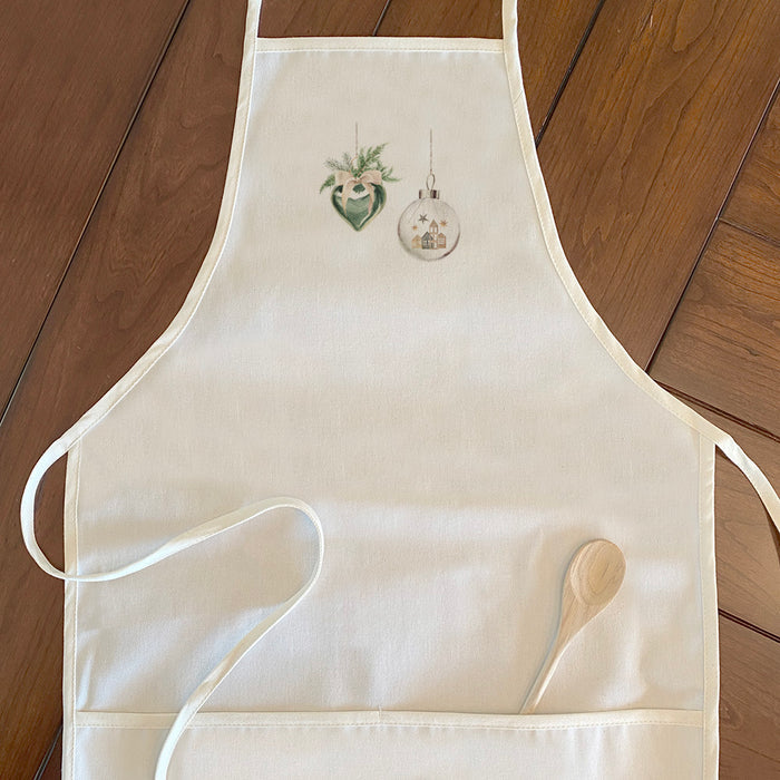 Greenery Ornaments - Women's Apron