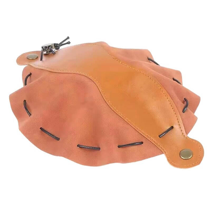 Handmade Leather Dice Bag