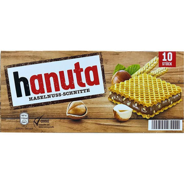 Hanuta Hazelnut Chocolate Wafers 220g (Ferrero)