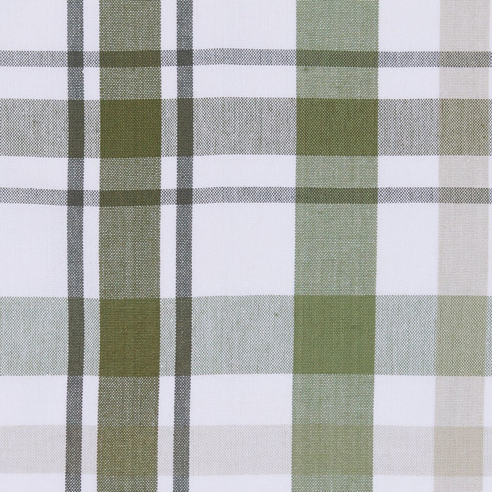 Hayson Sage Plaid Table Runners-Lange General Store