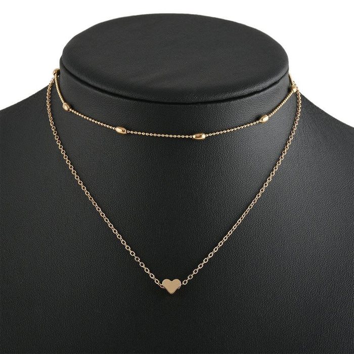 Heart Pendant Choker