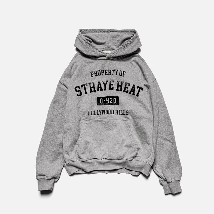 HEAT HOODIE - HEATHER GREY