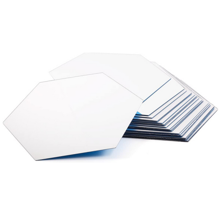 Hexagonal StickyS mirror (12 Pieces)