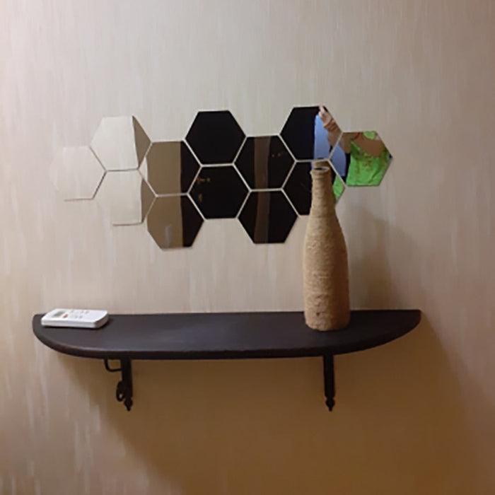 Hexagonal StickyS mirror (12 Pieces)