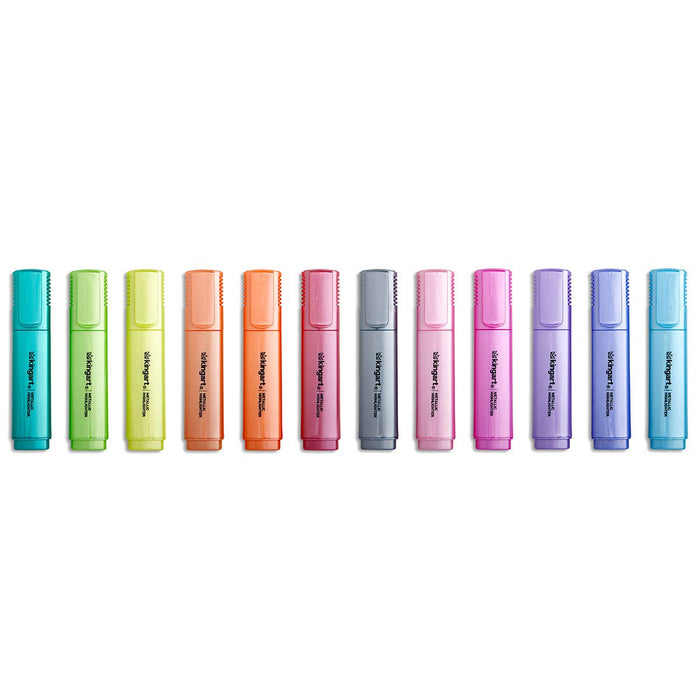 Highlighters - 12 Metallic Colors