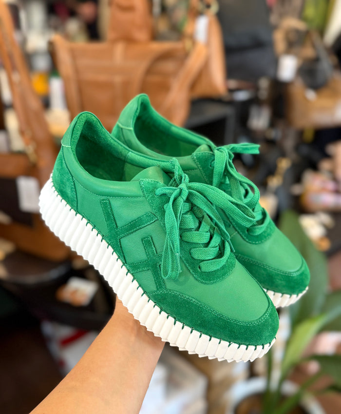 Hinako Odette Green Sneakers