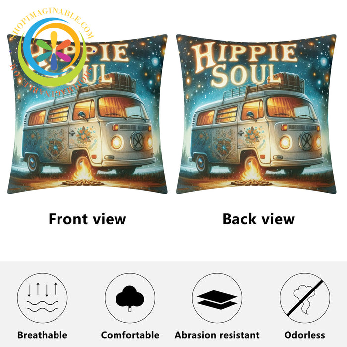 Hippie Soul Pillow Cover