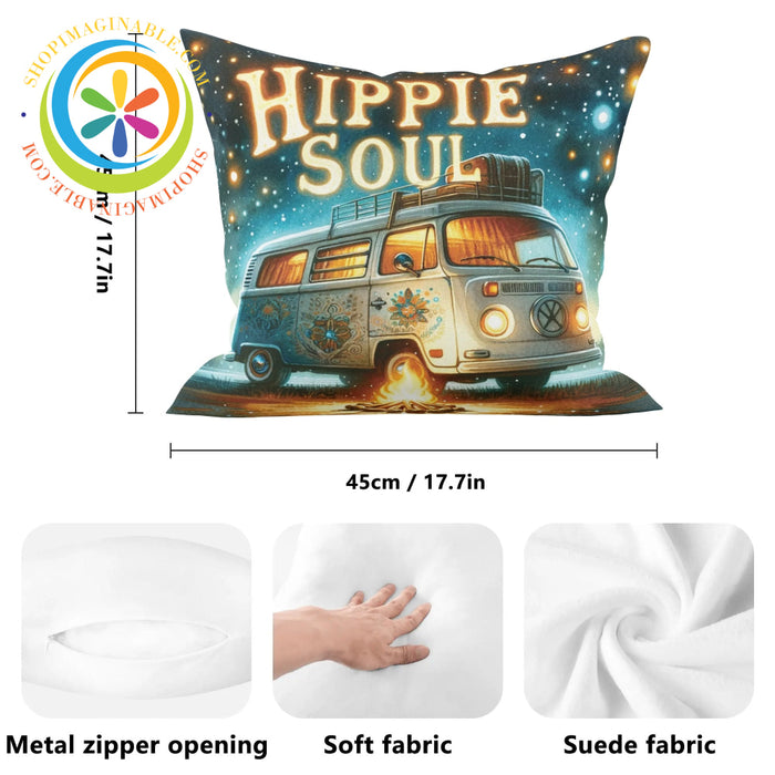 Hippie Soul Pillow Cover