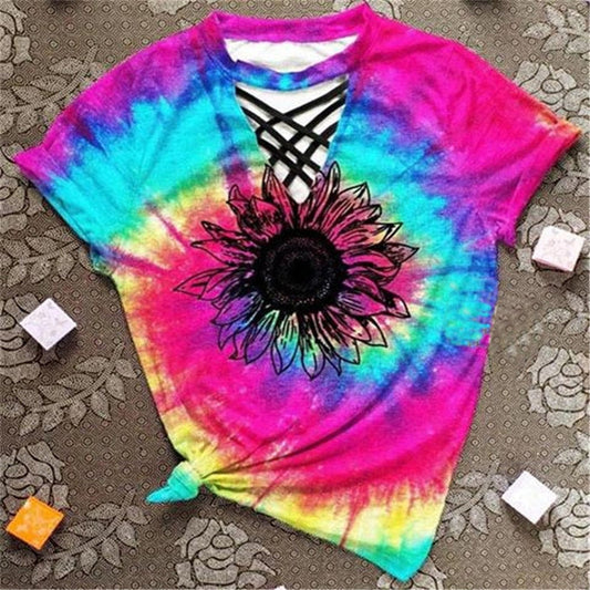 Hollowed Out Women's T-Shirts