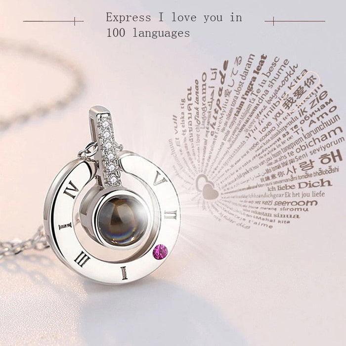 I Love You Necklace