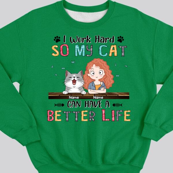 Sweatshirt (Light Color) / Irish Green / S