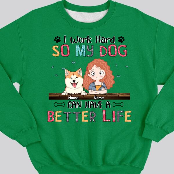 Sweatshirt (Light Color) / Irish Green / S
