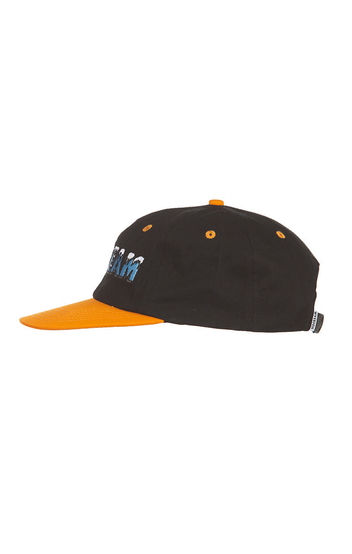 ICECREAM icicle panel hat - black