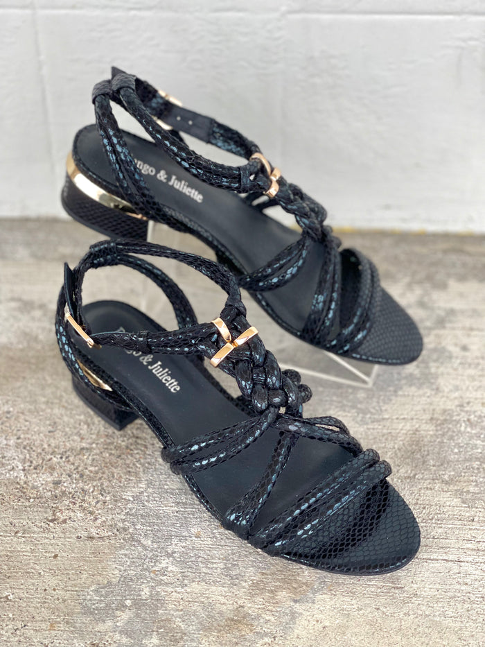Django & Juliette Tainar Lizard Black