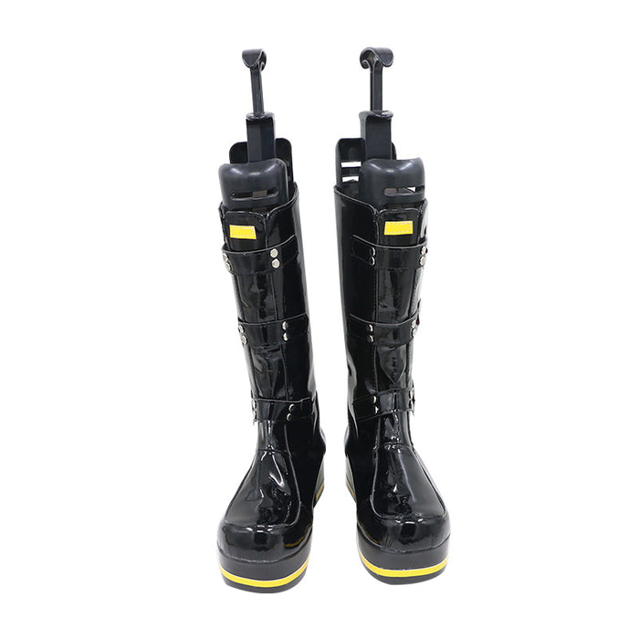 【In Stock】DokiDoki Cosplay Girls Black Boots Shoes