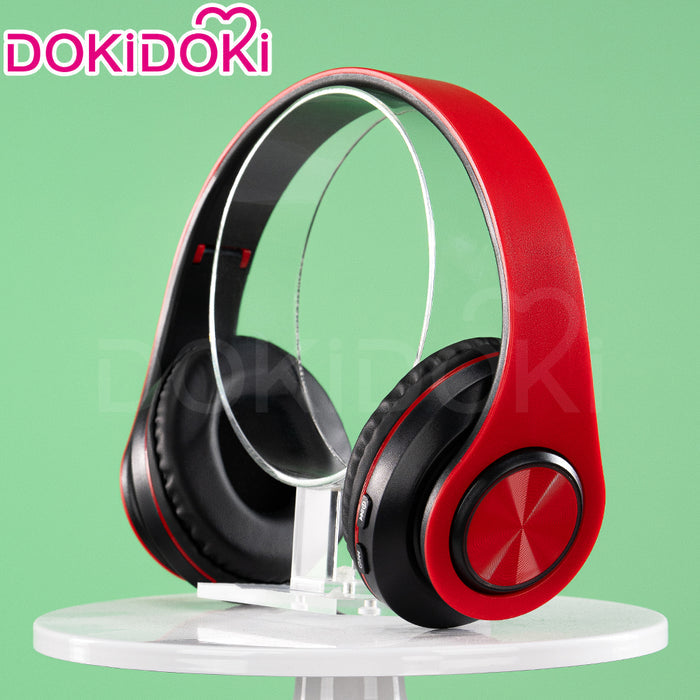 【In Stock】DokiDoki Game Cosplay Red Headphone