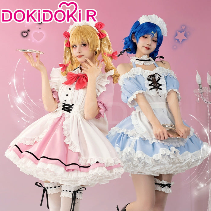 【In Stock】DokiDoki-R Anime Mermaid Melody Pichi Pichi Pitch Cosplay Nanami Luchia / Hanon Hosho Costume