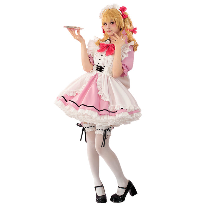 【In Stock】DokiDoki-R Anime Mermaid Melody Pichi Pichi Pitch Cosplay Nanami Luchia / Hanon Hosho Costume