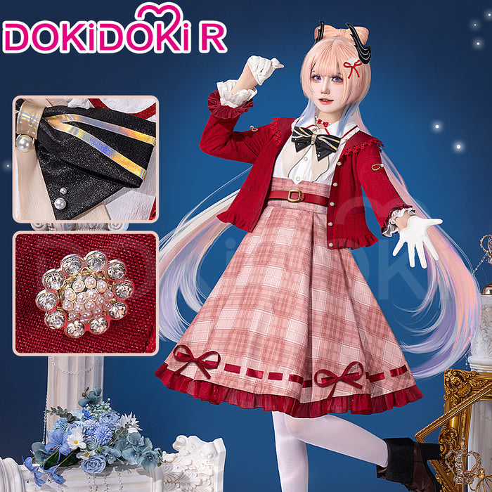【In Stock】DokiDoki-R Game Genshin Impact Sangonomiya Kokomi x Akindo Sushiro Cosplay Costume