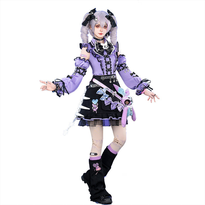 【In Stock】DokiDoki-R Game Honkai Impact 3rd Cosplay Prometheus Costume Gallery Saccharine Lash-Out Terminal Aide 0017