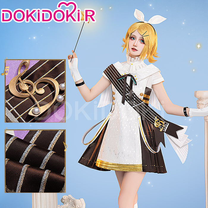 【IN STOCK】Dokidoki-R Vsinger Cosplay Kagamine Rinn Costume Symphony