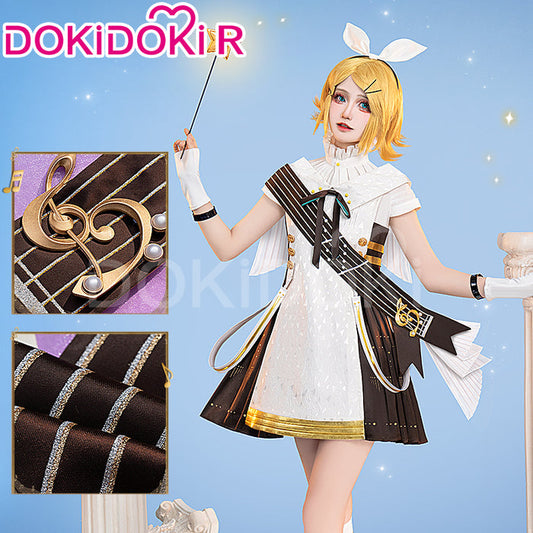 【IN STOCK】Dokidoki-R Vsinger Cosplay Kagamine Rinn Costume Symphony
