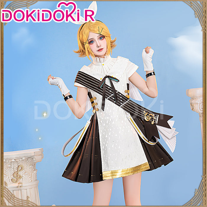 【IN STOCK】Dokidoki-R Vsinger Cosplay Kagamine Rinn Costume Symphony