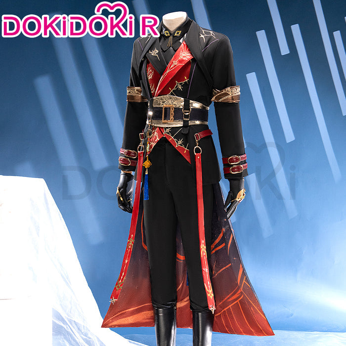 【IN STOCK】【S-2XL】DokiDoki-R Game Love and Deepspace Cosplay Xavier Time Hunter Black