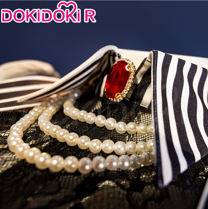 【In Stock】【Size S-2XL】DokiDoki-R Game BanG Dream! Cosplay Yuutenji Nyamu Costume Stage Dress Ave Mujica